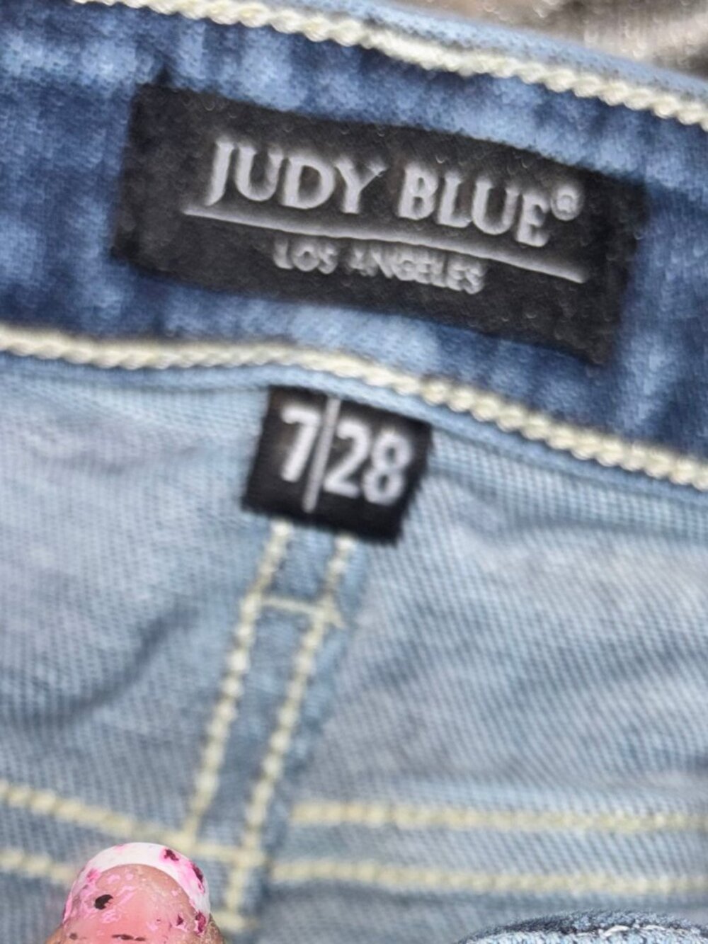 JUDY BLUE 7/28 BOYFRIEND DISTRESSED - Picture 3 of 8